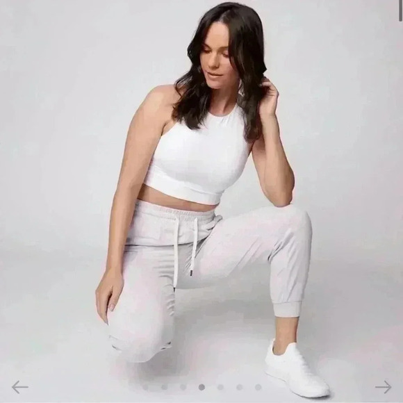 Feat Clothing Women's Roam Performance Joggers Lounge Pants Light Lavender sz L - Picture 2 of 6